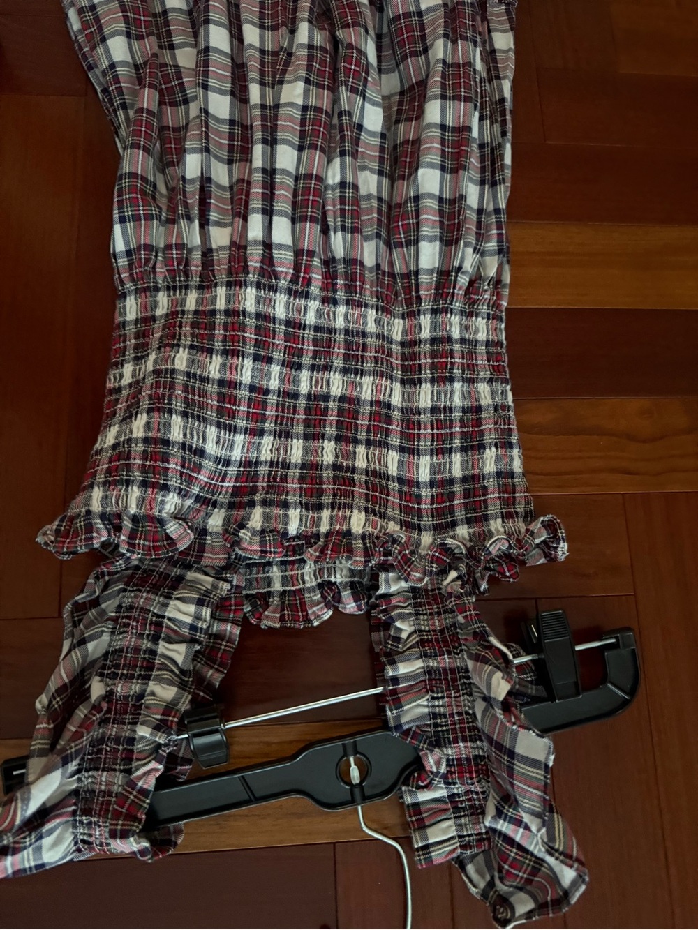 Hill house home multi tartan Ellie nap dress XS - Picture 8 of 8